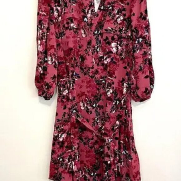 Torrid Mini Studio Crepe de Chine Shirt Dress Size 0 - Picture 4 of 6